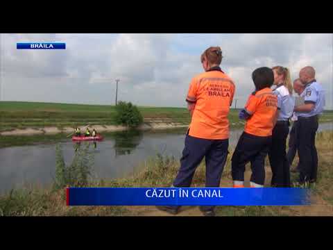 CAZUT IN CANAL