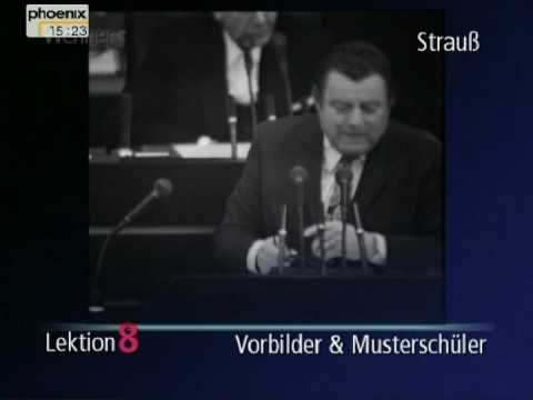 Wehner versus Strauß: "Herr Strauß und seine Mitsträuße"