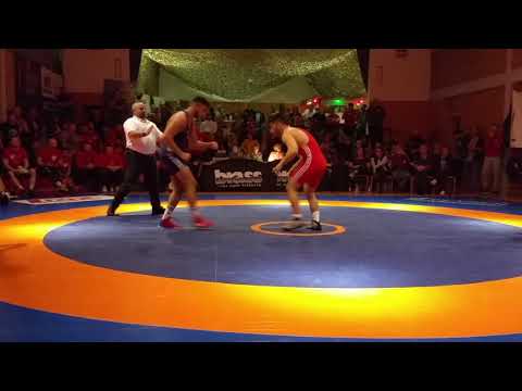 08.11.2019 TSV Gailbach vs. RWG - 86kg Freistil: Ahmadi Ahmad vs Cihan Besli