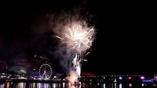 Sydney Darling Harbour Fireworks on Christmas Eve 2016