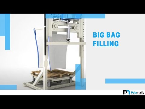 Big bag filling - FlowMatic® 03 - Easily adjustable | Palamatic Process Inc.