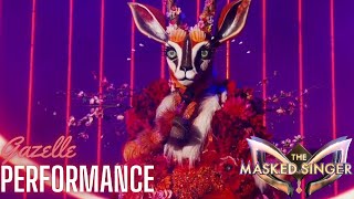 Gazelle sings "Uninvited" by Alanis Morissette | SEASON 10 | THE MASKED SINGER