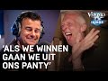 Martien Meiland verzekert Wilfred: 'Als we winnen gaan we uit ons panty' | VERONICA INSIDE RADIO