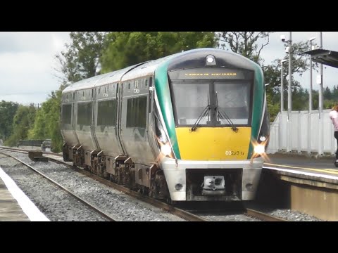 Irish Rail 22000 Class Intercity Train 22317 - Monasterevin Station, Kildare