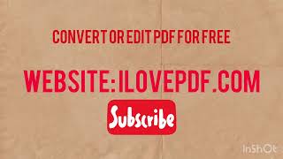 How to Edit and Convert PDF for free