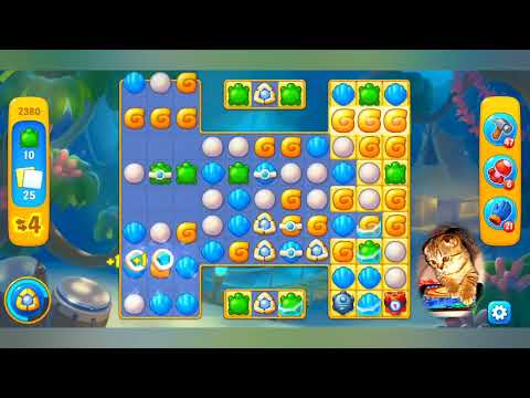 Fishdom 2022, no Boosters,  2380  level  -  прохождение без бустеров,  2380  уровень.