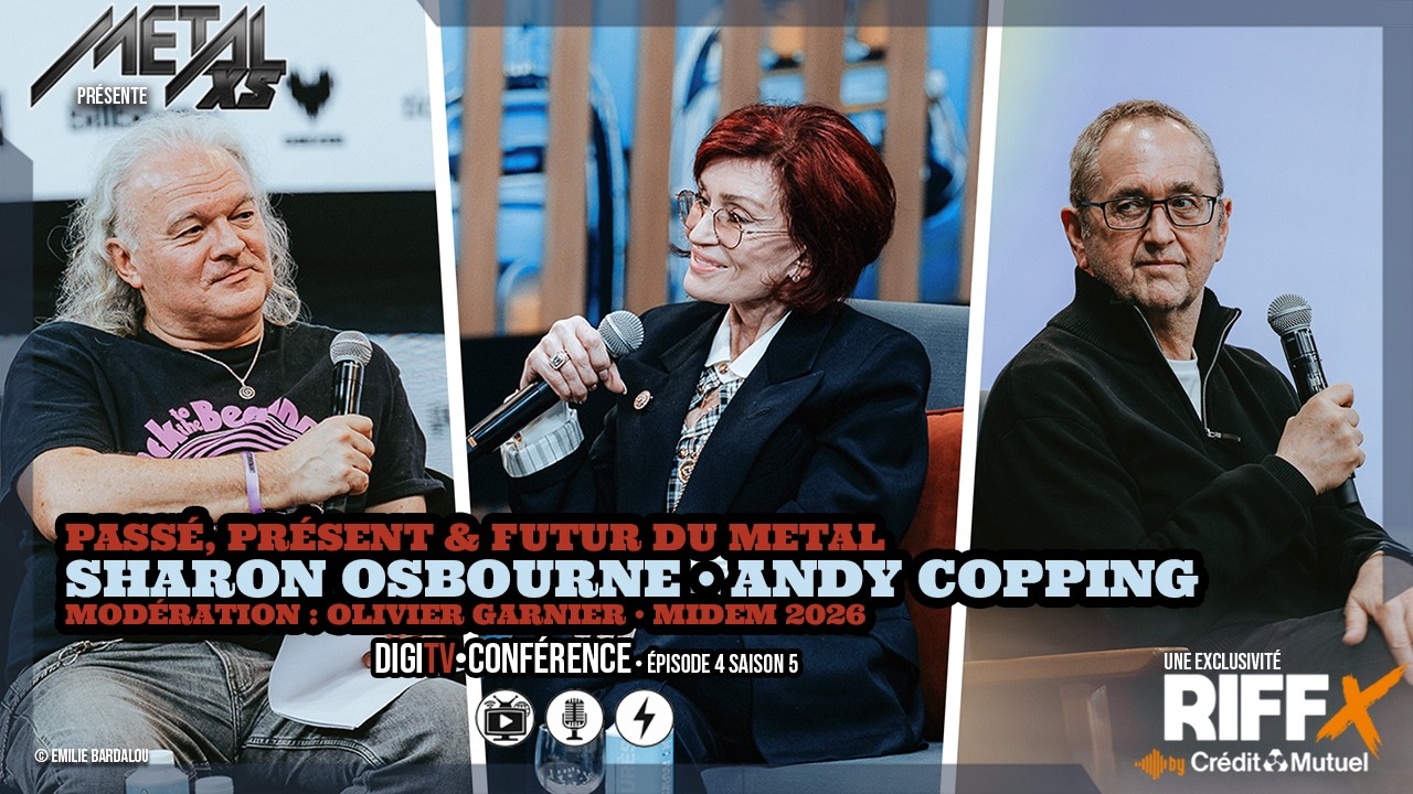METALXS - &eacute;pisode 4 saison 5 &bull; SHARON OSBOURNE & ANDY COPPING au MIDEM 2026 - YouTube