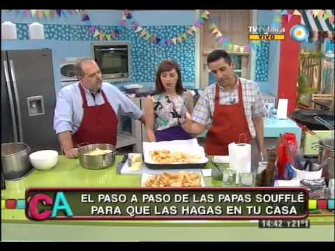 Papas soufflé