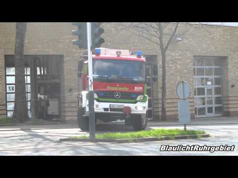 RTW + RW2 BF Bochum FW2 + NEF BF Bochum RW Bergmannsheil