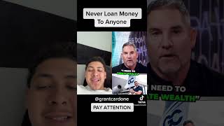 Never Loan Money To Anyone