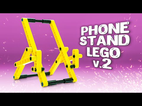PHONE & TABLET stand LEGO Technic/ ПОДСТАВКА для ПЛАНШЕТА или ТЕФОНА из LEGO/TUTORIAL(Instructions)