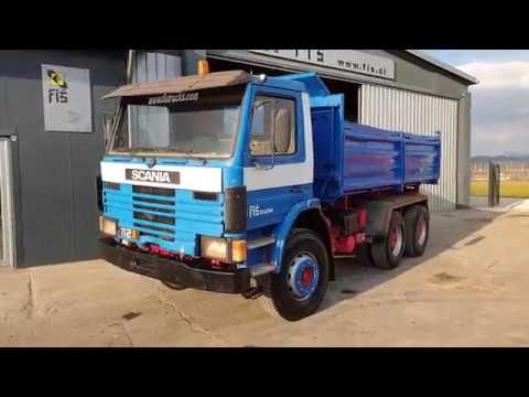 TRUCK SCANIA 112M 320 6X4 TIPPER FIŠ TRUCKS & MACHINERY SLOVENIA