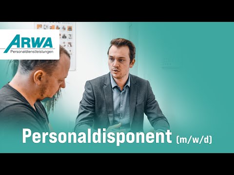 Karriere bei ARWA intern: Der Personaldisponent (m/w/d)