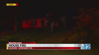 House fire on Normandy Drive