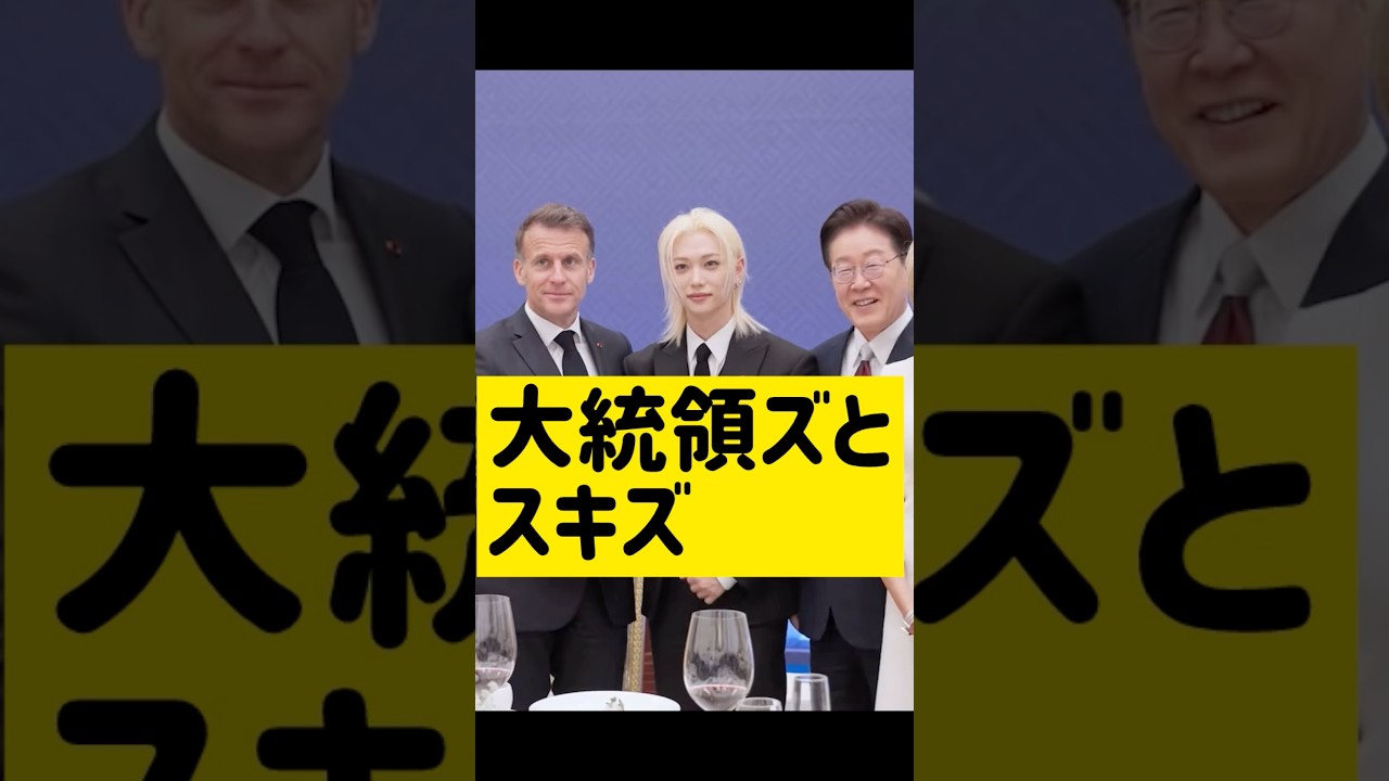 大統領ズとスキズ @nanasensei777 #韓国語 #kpop #straykids