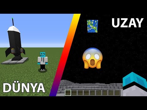 Minecraft Galacticraft Mod - Uzaya Gittim