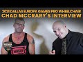 Chad McCrary - 2021 Dallas Europa Games Interview