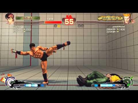 SSF4 AE PC - GianSP (Fei Long) vs pele69brbh (Guile) - 720p HD