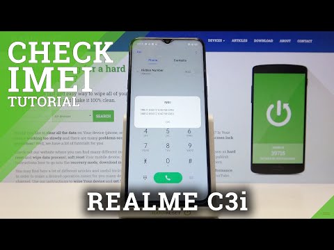How to Locate IMEI and Serial Number in REALME C3i – Find IMEI and SN