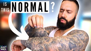 How to TREAT A PEELING TATTOO | Tips, Tricks &amp; Healing Experience