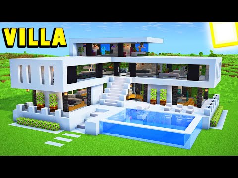 COME COSTRUIRE UNA VILLA MODERNA SU MINECRAFT