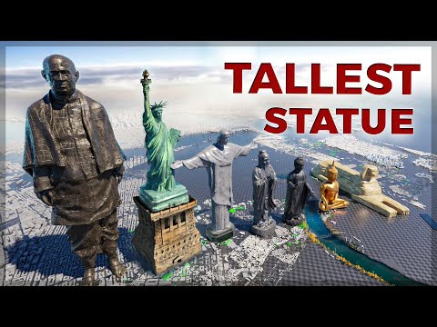 Have Your Mind Blown By This 3D Size Comparison Of The Tallest Statues In The World