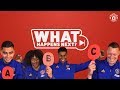 Rashford, Chong, Pereira & Jones guess What Happens Next? | Manchester United