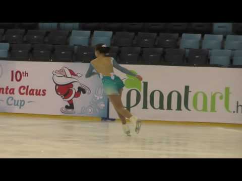 2016 Santa Claus Cup: Maya GORODNITSKY (ISR) - FS Advanced Novice GIRLS - Free skating