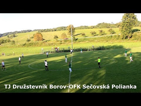 Najdôležitejšie momenty zápasu TJ Družstevník Borov-OFK Sečovská Polianka