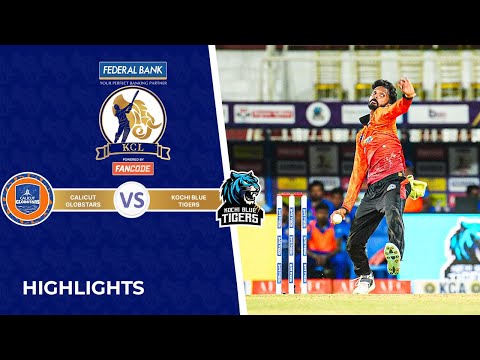 Match 22: Kochi Blue Tigers vs Calicut Globstars