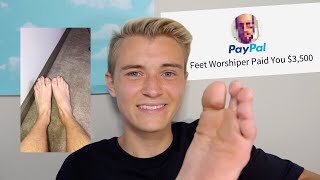 How I Made $3,500 Selling Feet Pics