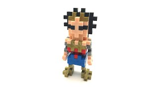 Plus-Plus Wonder Woman instructions