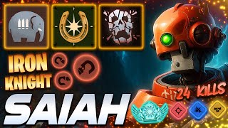 Saiah Bebop IRON KNIGHT 24 KILLS - Deadlock Pro Gameplay & Guides [Watch & Learn]