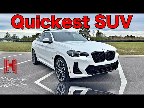 2024 BMW x4 xdrive30i is the Quickest SUV :All Specs &Test Drive