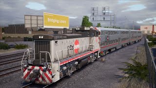 Train Sim World 2 - Caltrain MP15DC Switcher - Cutting The Cars