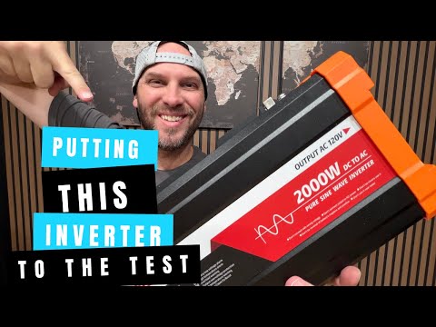 BELTTT 2000W Pure Sine Wave Inverter Review / Best RV/Car Power Converter for 12V to 120V!
