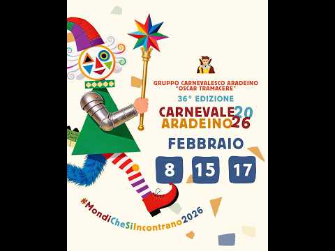 36 Anni di Maschere ad Aradeo.Mondi che si Incontrano: Il Magico Carnevale di Aradeo