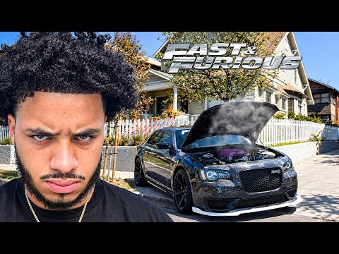 I BROKE DOWN AT THE FAST AND THE FURIOUS HOUSE...