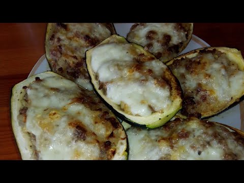 ХИТ СЕЗОНА Лодочки из кабачков/ Очень вкусно и просто/