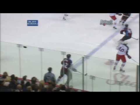 Jared Boll vs Chris Stewart Jan 2, 2009 - Altitude feed