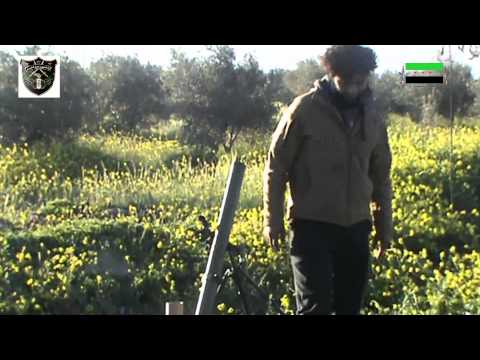 استهداف مقرات النظام في تل الحارة بقذائف الهاون لواء االشهيد غسان طويرش