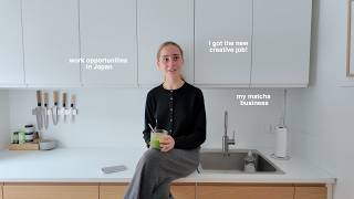 Big news: my matcha business, I got the dream job and opportunities in Japan