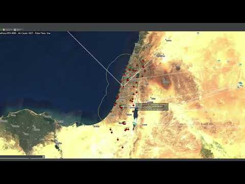 Simulating Iran's Missile Attack on Israel -  Command Modern Operations