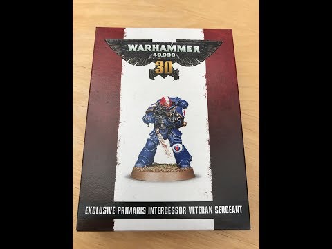 40K 30th Anniversary Primaris - Unboxing & Review (WH40K)