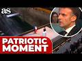 MACRON Sends PATRIOTIC NUCLEAR MESSAGE Singing The FRENCH ANTHEM
