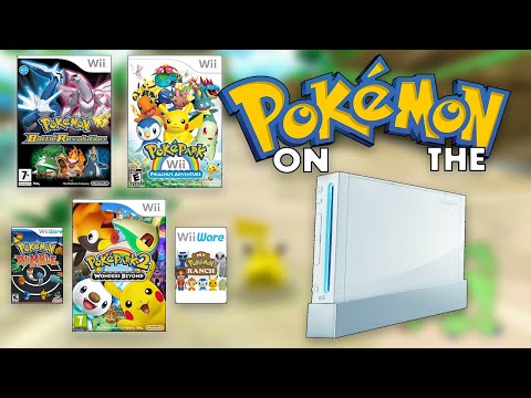 The Weird Pokémon Wii Games...