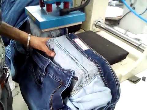 Jeans Sticker Heat Press Machine (20x 20 Cm)