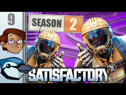 Let's Play Satisfactory Multiplayer Season 2 Part 9 - Slurrying Around the Coal Hole