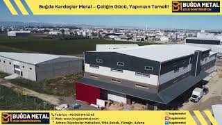 🏗️ Buğda Kardeşler Metal | Çelik Konstrüksiyon ve Çelik Çatı Sistemleri 🔩