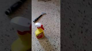 Removing glue from self stick laminate tiles